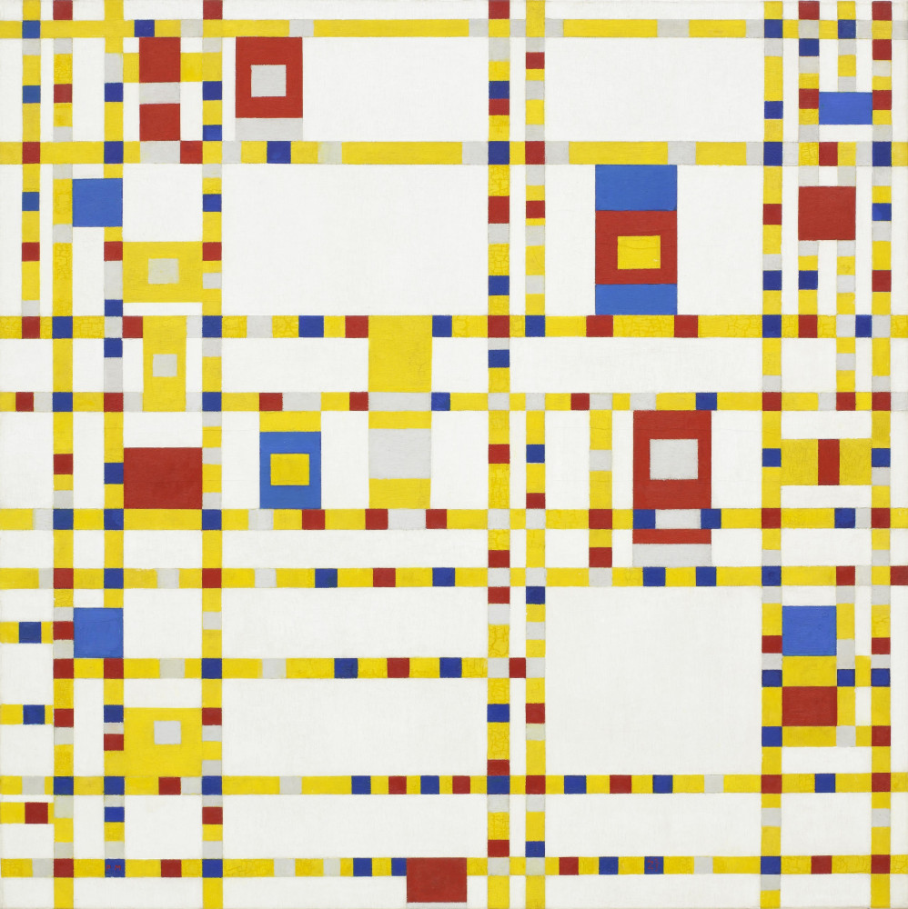 <p>Dutch artist Piet Mondrian painted the work after relocating to New York City. The piece visually represents Manhattan's city grid.</p><p>You may also like:<a href="https://www.starsinsider.com/n/434250?utm_source=msn.com&utm_medium=display&utm_campaign=referral_description&utm_content=622678v1en-en"> The world's most fascinating fortresses</a></p>