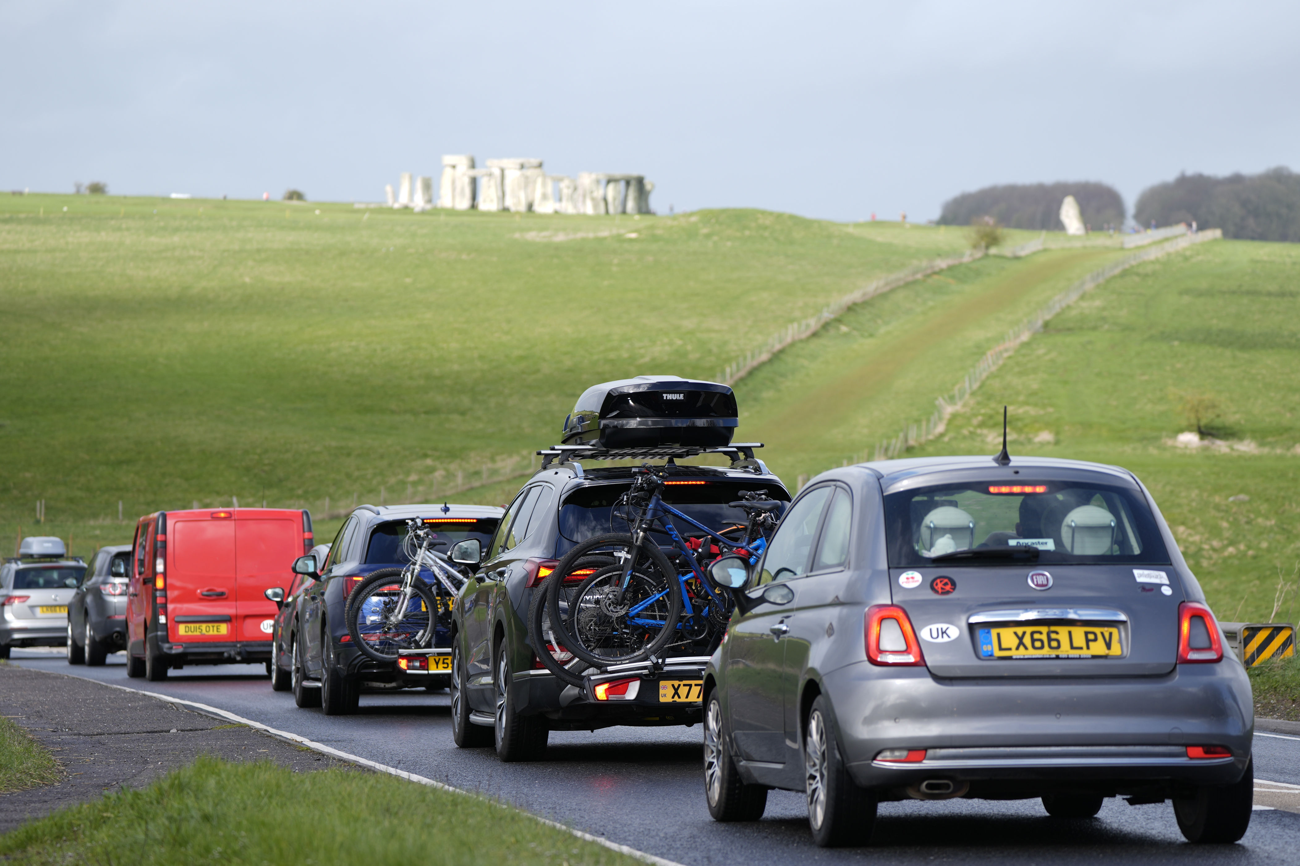 motorists stuck in ‘pretty horrendous’ 20-mile long good friday motorway queues