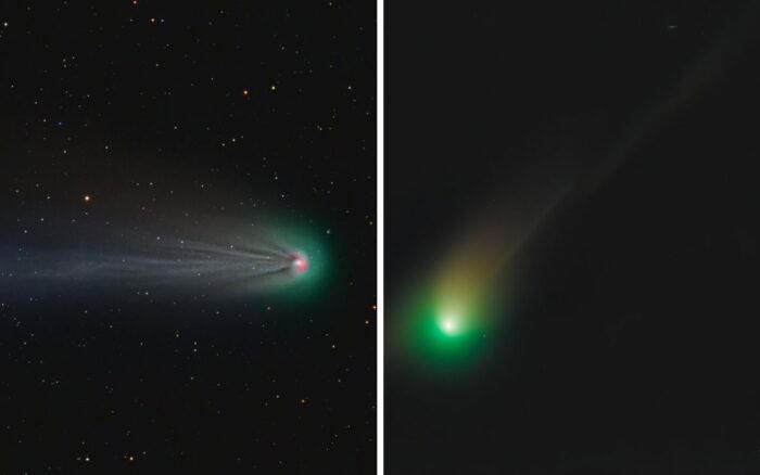 Fotos | Así se ve en el cielo el Cometa Diablo, tres veces más grande que