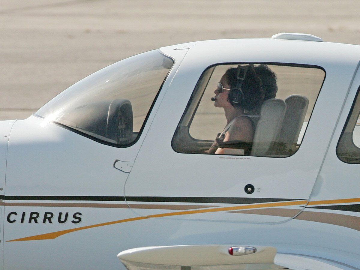 <p>Acclaimed actress Angelina Jolie is the proud owner of the Cirrus SR22, but this airplane is not even large enough to accommodate all of her children. And if her being beautiful and talented wasn’t impressive enough, she can in fact fly a plane too, as she is a fully licensed pilot!</p> <p>The SR22 features:</p>  <ul>  <li>High powered USB ports</li>  <li>Premium leather seats</li>  <li>Remote keyless entry</li>  <li>Cirrus IQ smart connectivity</li> </ul>  <p>The Cirrus SR22 can carry four to five passengers, providing air conditioning and built-in oxygen to passengers. A keyless baggage door can be unlocked with the push of a button. The interior is also fully customizable!</p>  <p>(Images via <a href="https://www.reddit.com/r/pics/comments/3uv6u8/angelina_jolie_piloting_her_cirrus_sr22/">Reddit</a>; <a href="https://en.wikipedia.org/wiki/Cirrus_SR22#/media/File:Cirrus_SR-22_G3_GTS_AN1594917.jpg">Wikipedia</a>)</p>