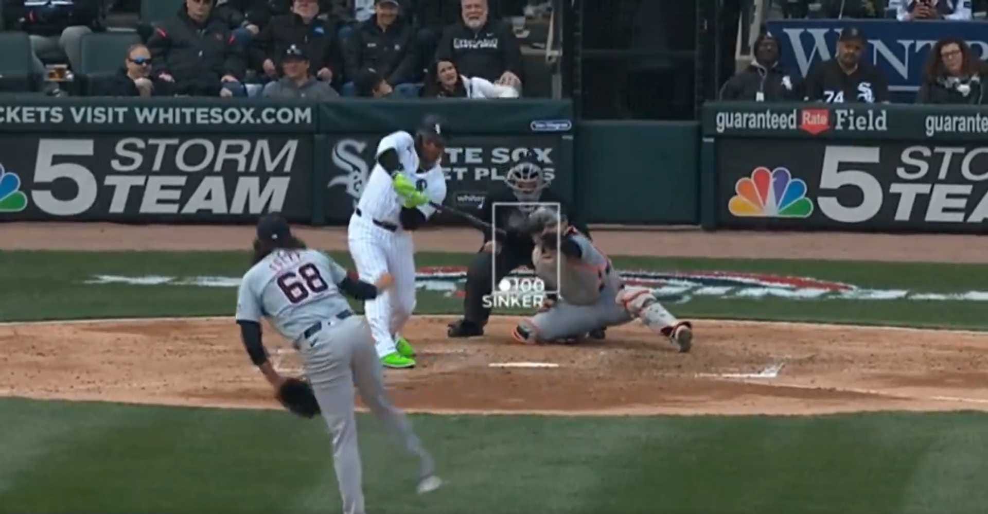 the tigers' jason foley threw 3 unhittable 100-mph sinkers with so much movement