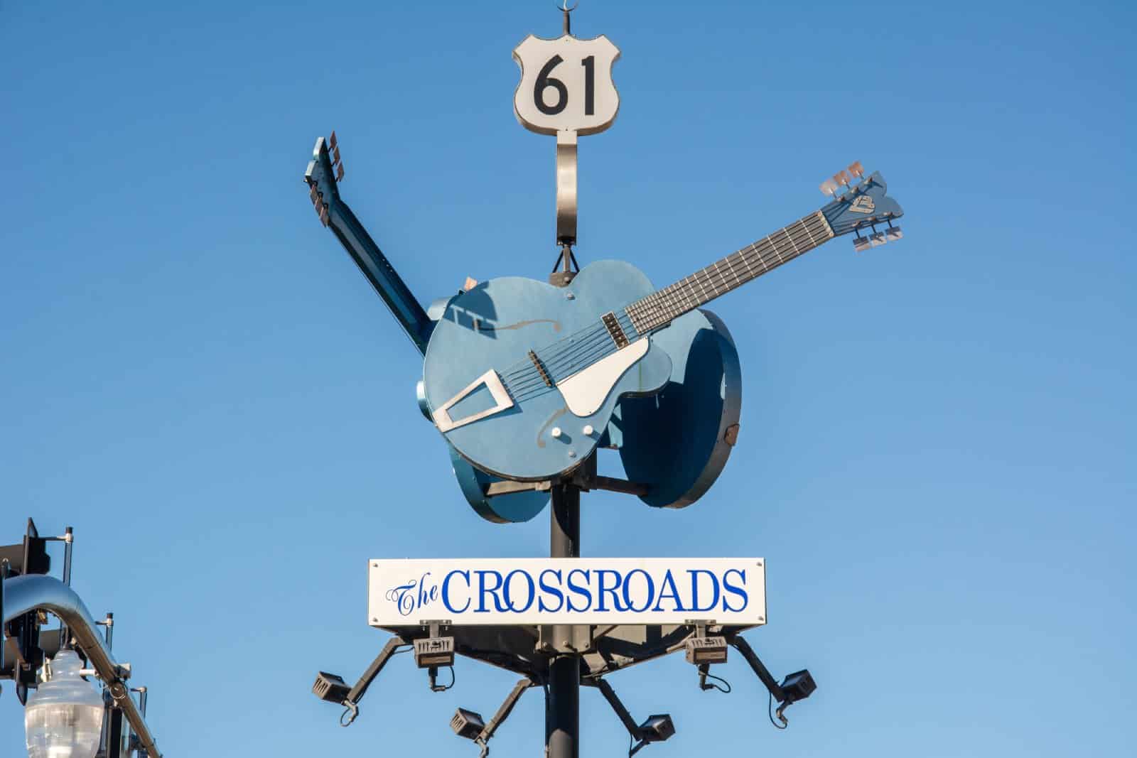 <p class="wp-caption-text">Image Credit: Shutterstock / Nina Alizada</p>  <p><span>The Crossroads in Cleveland, Mississippi, is steeped in blues lore as the place where legendary musician Robert Johnson supposedly sold his soul to the devil for musical genius. This mythical location represents the deep roots of the blues in the Mississippi Delta, an essential genre in the evolution of rock ‘n’ roll. Visitors can explore the area’s rich musical history, including the Delta Blues Museum in nearby Clarksdale.</span></p>