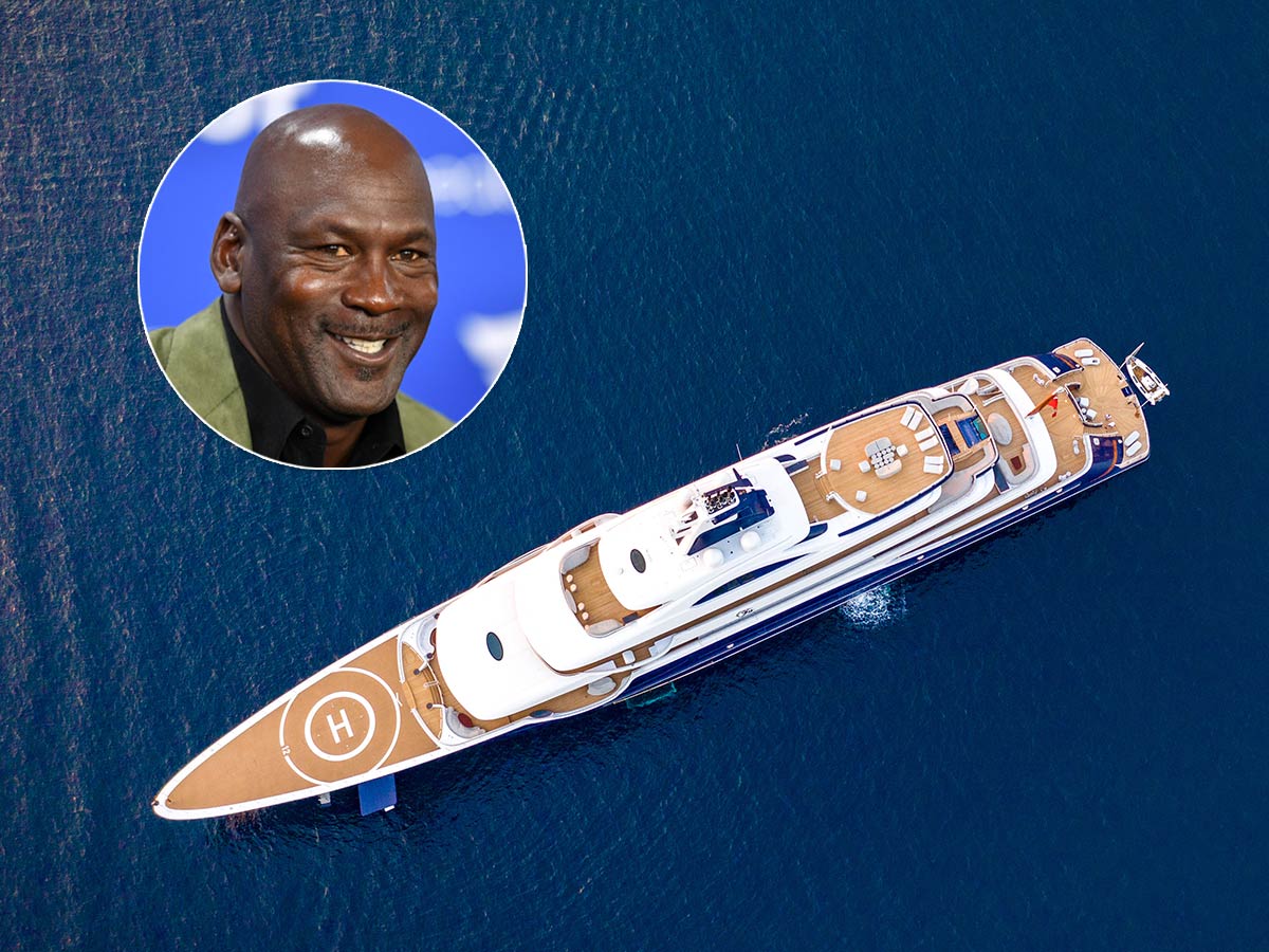 <p>Former NBA player Michael Jordan has a net worth of over $1 billion. In addition to a gigantic mansion and several private jets, he has this luxurious yacht he took to naming Mr. Terrible. But make no mistake, there’s nothing terrible about this luxury boat with a speed of up to 24 knots.</p> <p>The yacht features:</p>  <ul>  <li>An underwater camera</li>  <li>Indoor and outdoor dining rooms</li>  <li>A bar</li>  <li>Art Deco design</li> </ul>  <p>Mr. Terrible is a luxury yacht that’s a dream come true for tropical island hoppers. It is decorated with a tropical-themed interior and chandeliers in the dining room. The yacht can accommodate 12 guests but also requires a 7-person professional crew to operate it.</p>