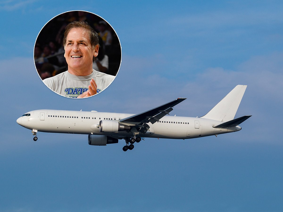 <p>Business mogul and television show host of <em>Shark Tank, </em>Mark Cuban, is known for his many successful business ventures and investments. His smart business sense must have paid off because his private Boeing 767-277 is one of the most lavish private jets in the skies. Maybe he even flies around with his own basketball team, the Dallas Mavericks. </p> <p>Cuban purchased his jet online, which was the largest online transaction in the world in 1999. This Boeing 767-277 cost Mark over $144.1 million dollars. The jet features extra-large seating to fit his basketball team comfortably. He continues to make modifications and improvements to the jet to make it perfect for him. </p>