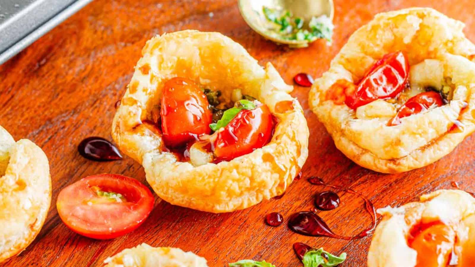 <p>Bite-size and seriously tasty, these Caprese Pesto Tarts are a go-to for any event. Plus, they’re so easy to handle while you’re chatting away. You’ll soon be known for these epic potluck recipes they’ll beg you for!<br><strong>Get the Recipe: </strong><a href="https://www.pocketfriendlyrecipes.com/caprese-pesto-tarts-recipe/?utm_source=msn&utm_medium=page&utm_campaign=msn">Caprese Pesto Tarts</a></p>