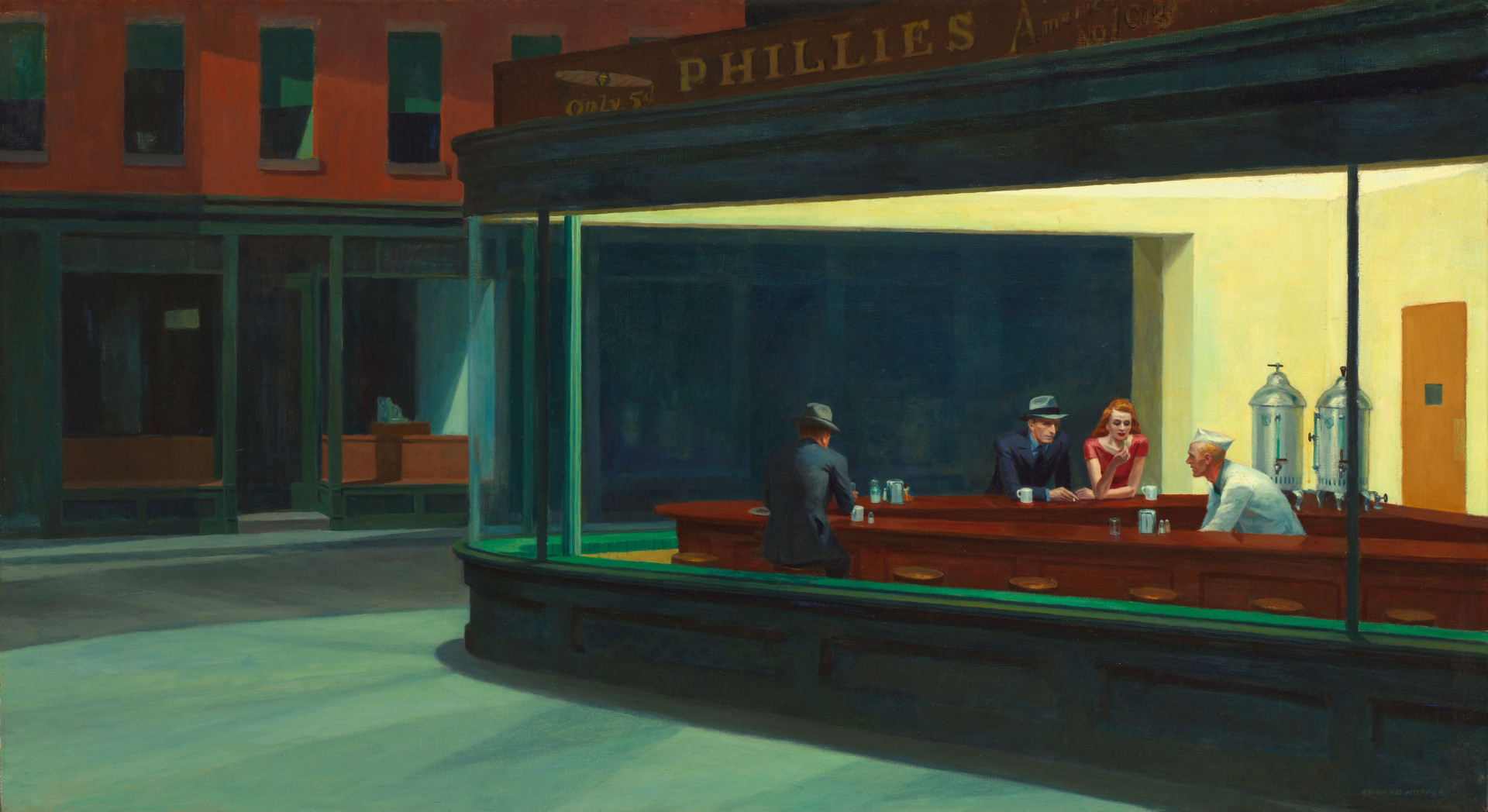 <p>According to speculation, Edward Hopper's renowned painting from the 20th century might not actually portray a New York restaurant in Mulry Square, as previously believed. Instead, it seems to be a combination of various locations in the city.</p>