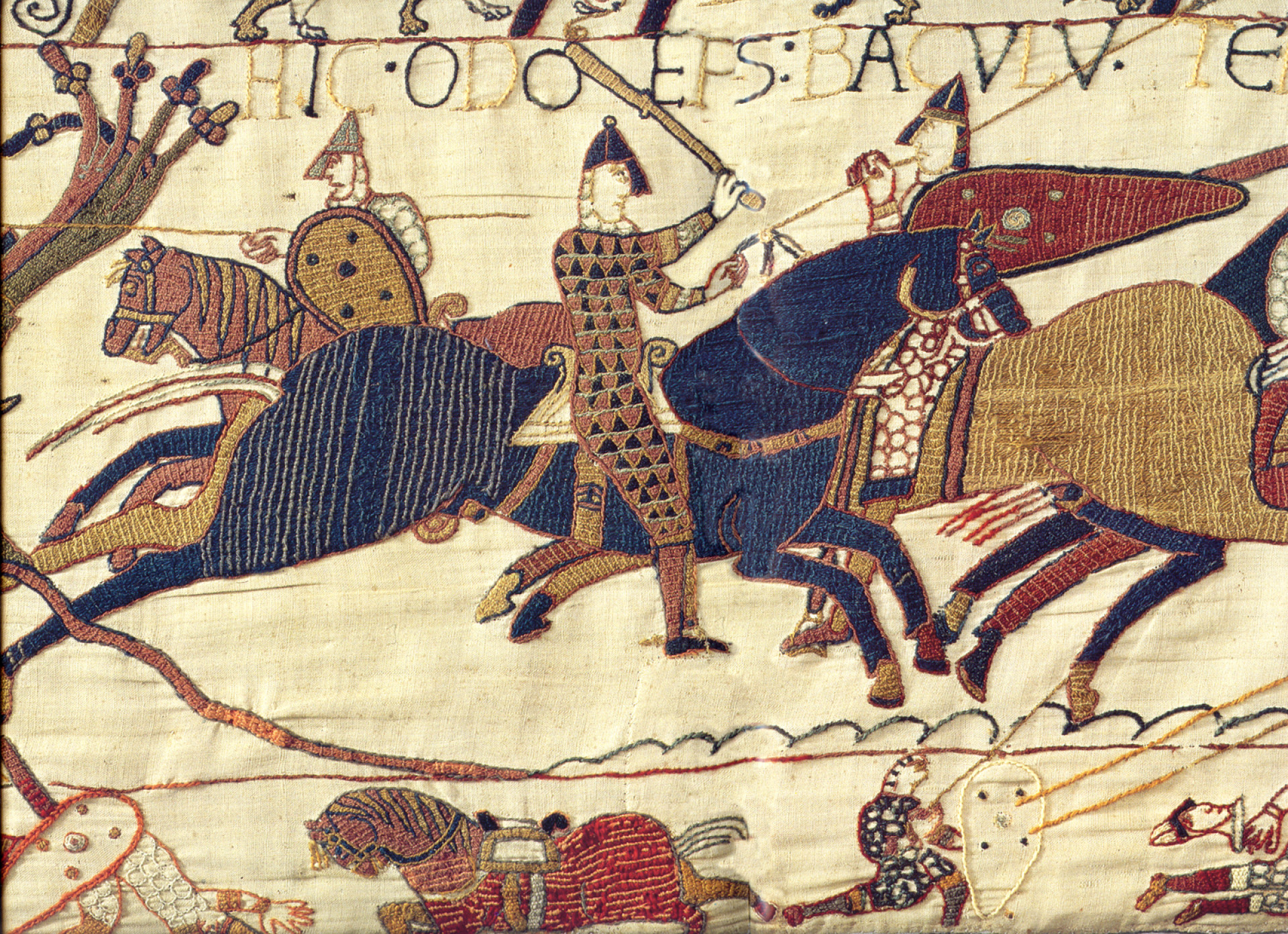 <p>The 11th-century creation, known as 'The Bayeux Tapestry,' is not only an iconic artwork but also a captivating account of the Norman Conquest of England.</p>