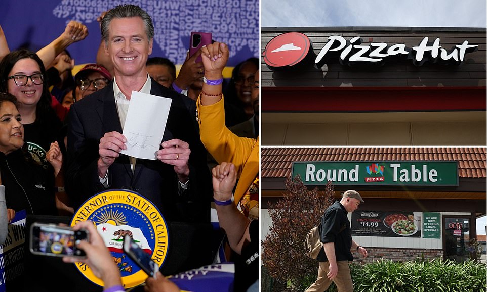 California restaurants are cutting jobs ahead of fast food wage hike