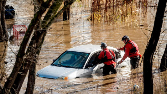 Major storm to hit California with flash flooding, strong winds, heavy snow<br><br>