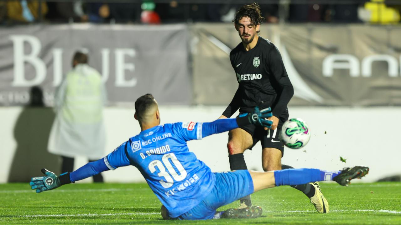 Estrela Da Amadora-Sporting, 1-2 (destaques)