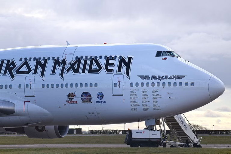 Did You Know: Iron Maiden's 747 Once Collided With A Ground Tug