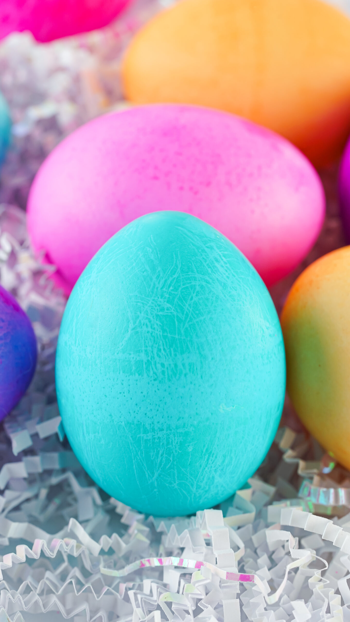 Food Color Dyed Eggs (Easy Easter Egg Coloring)