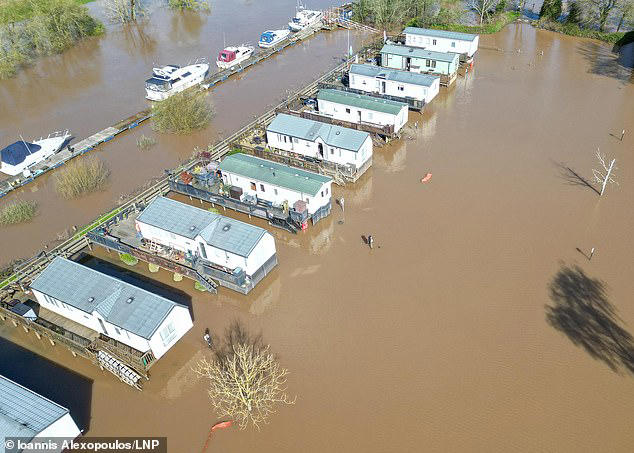 Uk Easter Weather: Events Are Hit By Floods As Cricket Ground Is 