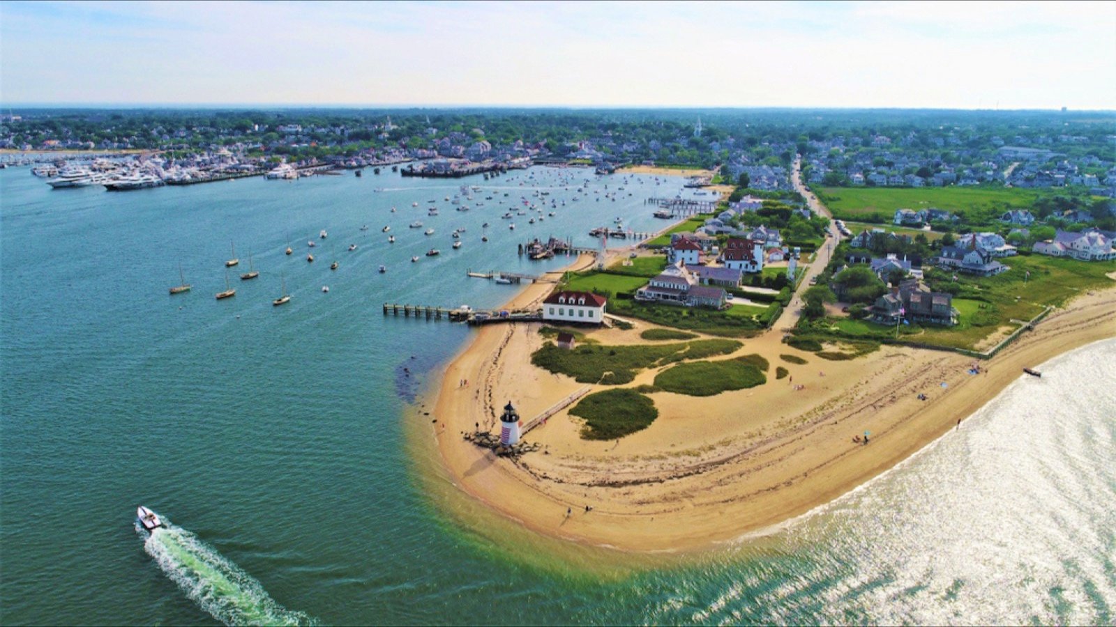 <p>This charming island off the coast of Cape Cod is known for its cobblestone streets, weather-beaten wharves, and Main Street, lined with boutiques, shops, restaurants, and museums.</p><p>The island is only 50 square miles, making it a prime destination for people searching for a secluded beach town with a rich history.</p>