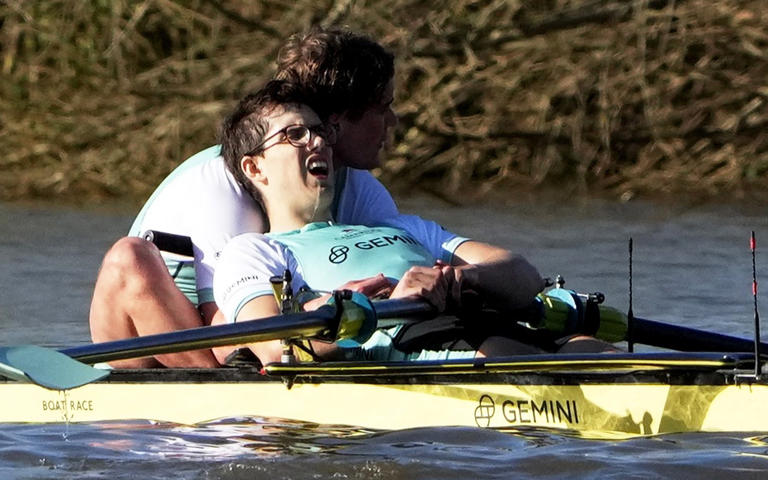 Matt Edge exhaustion sums up marathon effort as Cambridge claim Boat ...