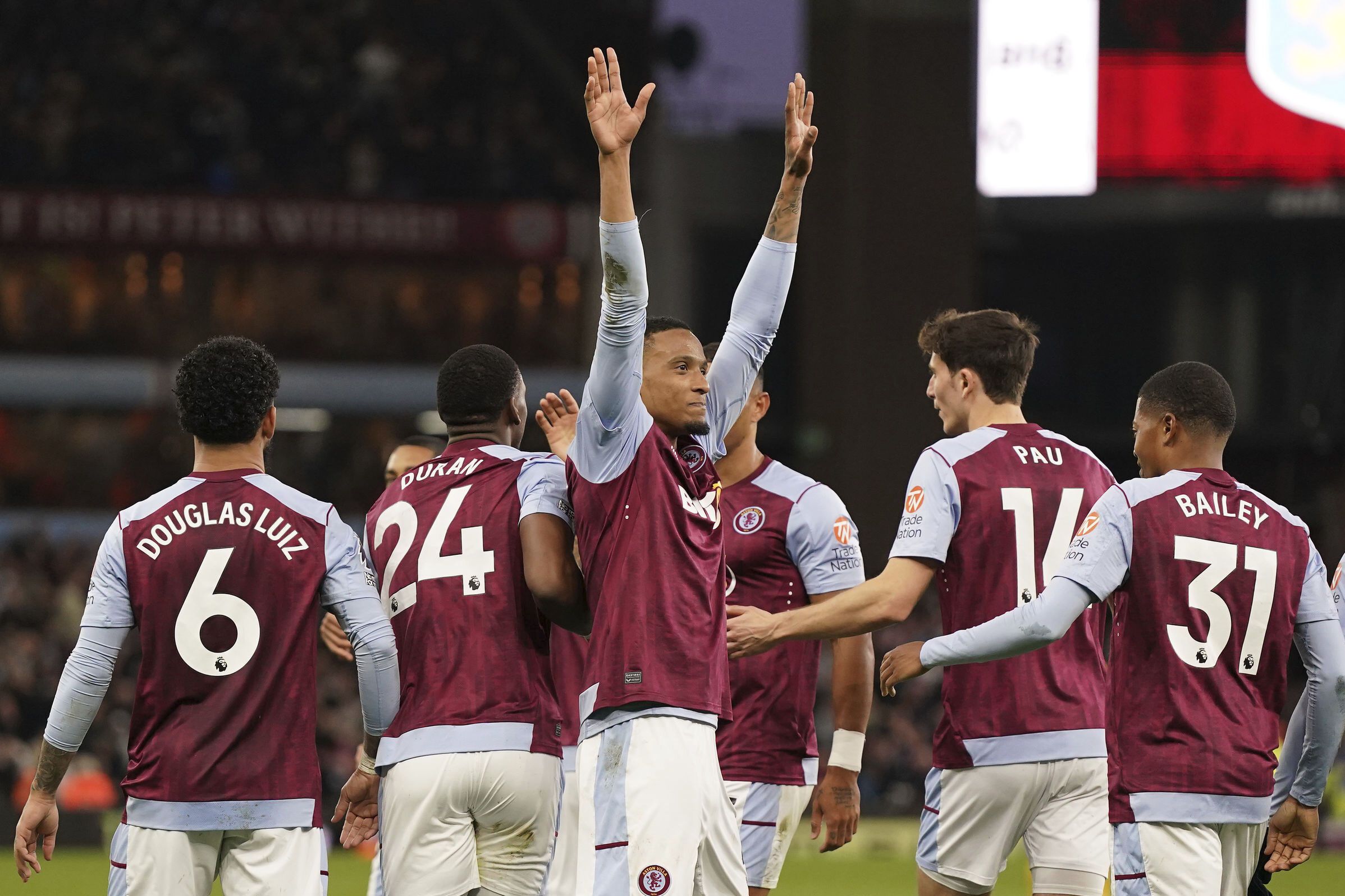 premier league: aston villa beat wolves to stay in fourth as spurs edge out luton