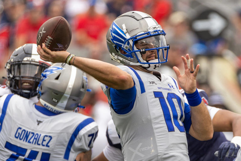 UFL schedule for Week 3 games D.C. Defenders, Arlington Renegades open