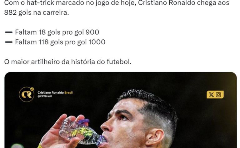 Créditos: Cristiano Ronaldo Brasil.
