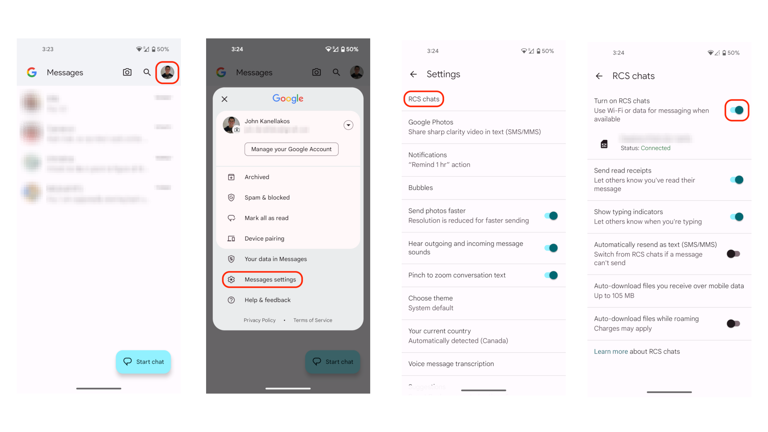 Pixel RCS Steps