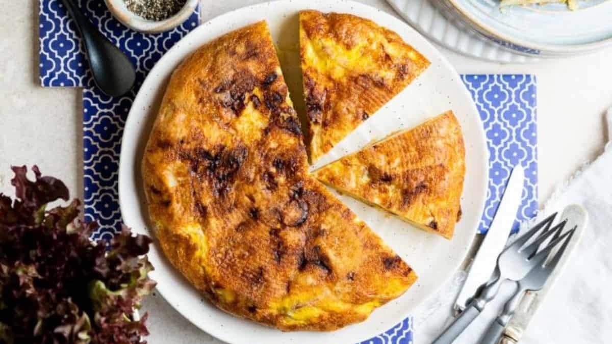 <p>Turn leftover roast potatoes into this easy Spanish tortilla and serve warm or cold for a simple but delicious lunch or brunch, or pack into a sandwich for the tastiest lunch on the run!</p> <p><strong>Get the recipe: <a href="https://www.mrsjoneskitchen.com/leftover-roast-potato-spanish-tortilla/">Leftover Roast Potato Spanish Tortilla</a></strong></p>