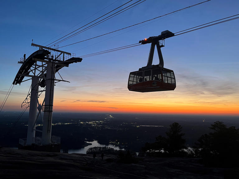 Thousands ascend Stone Mountain at dawn for annual Easter Sunrise Service