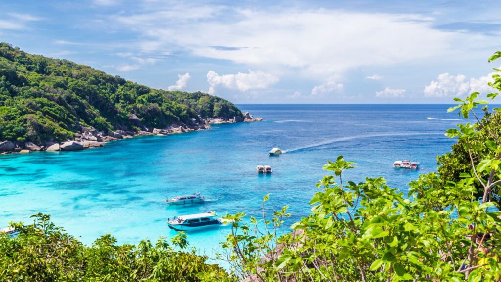 <p>Did you think the beaches in Phuket were lovely? Wait until you see the Similan Islands! Famous for its clear waters and marine life, day trippers can snorkel among clear coral reefs, relax on white-sand beaches, and explore hidden coves for an unforgettable experience in this untouched paradise.</p>