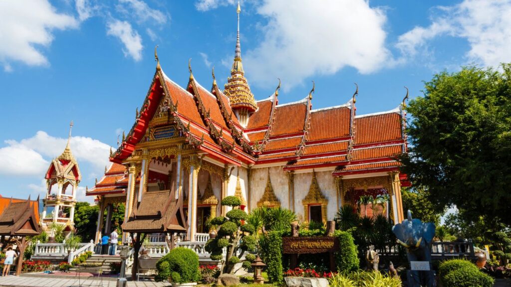 <p>Why not go on a temple-hopping adventure in Phuket and explore its rich cultural heritage? Of course, you can't compare the temple here to the ones you saw when you were <a href="https://alifeofy.com/where-to-stay-in-bangkok/" rel="noopener">staying in Bangkok</a>, but does the capital offer you beaches and stunning limestone landscapes all in one place?</p><p>There are many smaller temples around the island, each offering its own unique history and architecture. Wat Chalong is Phuket's most important temple, and it is not to be missed.</p>