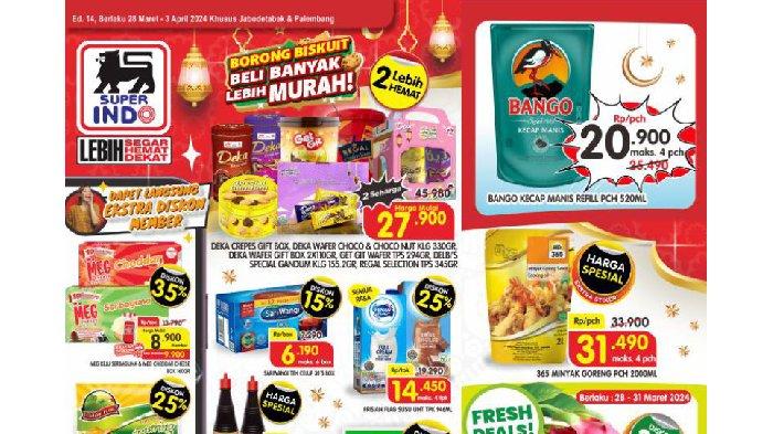 KATALOG Promo Superindo Hypermart Alfamart Terbaru 1-4 April 2024 ...