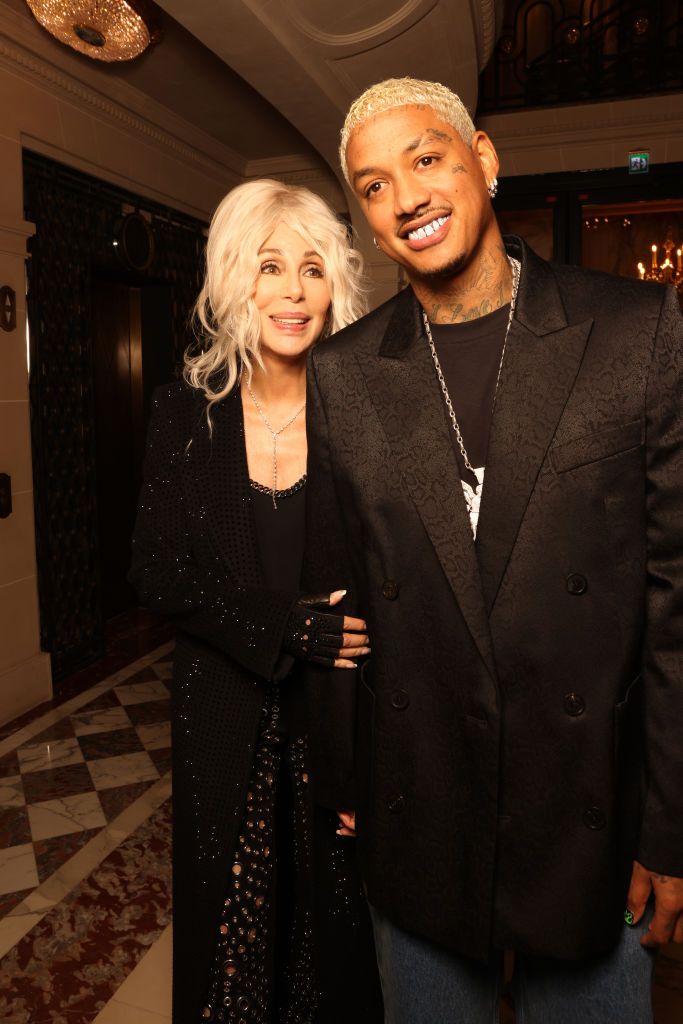 Cher and Alexander Edwards Pose Together at the Victoria’s Secret