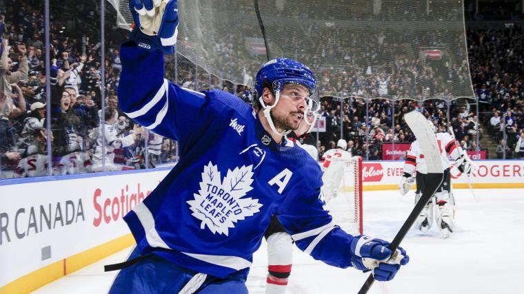 Auston Matthews Goals Tracker: How Maple Leafs Star's 70-goal Scoring ...