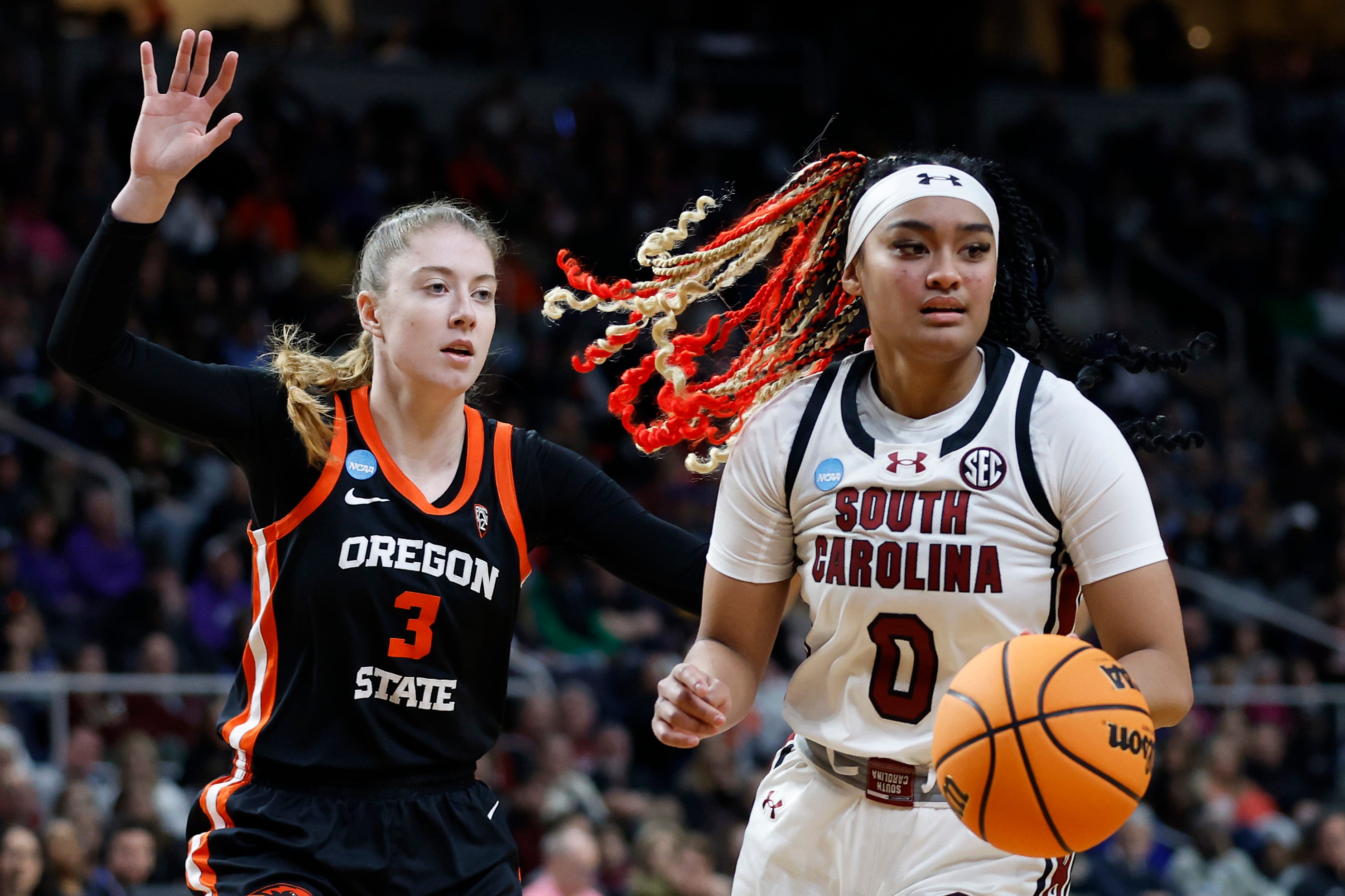 Women’s March Madness live updates: South Carolina, Oregon State off to