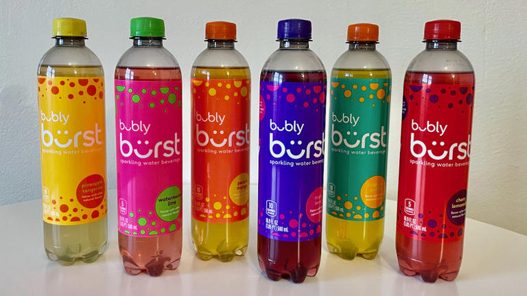 Every Bubly Burst Sparkling Water Flavor, Ranked