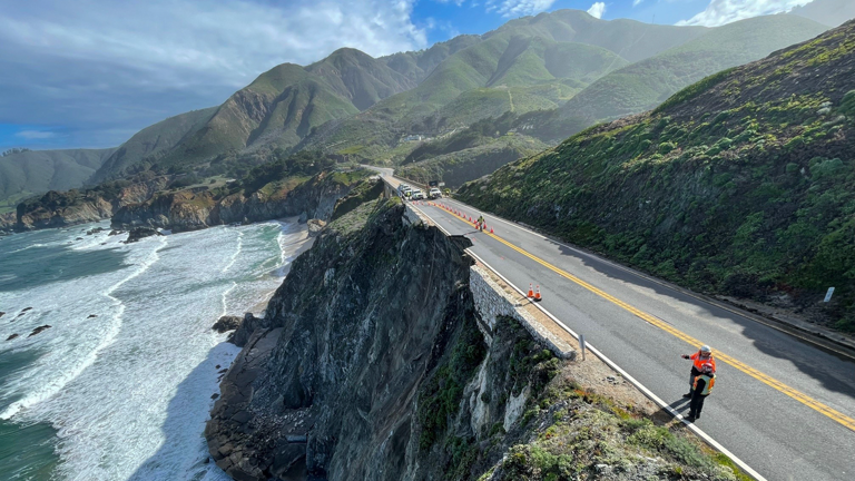 highway 1 collapse in california