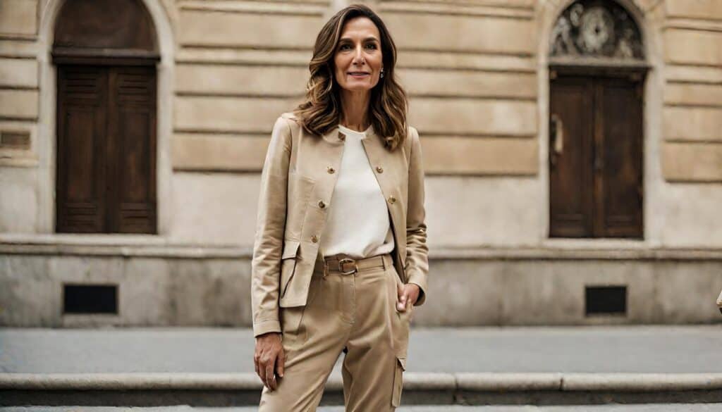 <p>Wearing a structured jacket while traveling doesn’t only make you look more chic and edgy, but also cozy and warm as well. Make sure to bring one with you especially when the weather gets colder.</p>