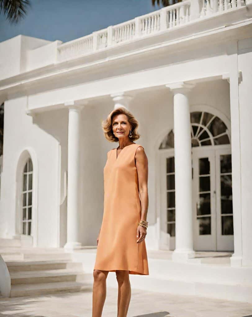 <p>Mini dresses are quite youthful but who says only younger ladies can wear them? Women in their 60s can also flaunt this chic dress style and provide a playful and stylish option for mature travelers.</p>