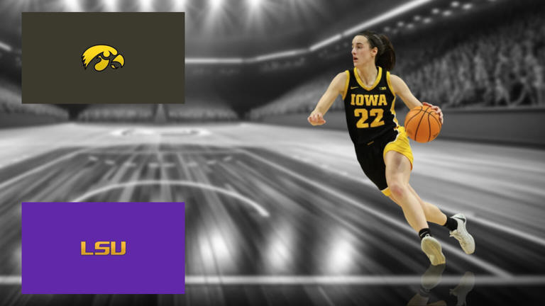 How to Watch Caitlin Clark, Iowa Hawkeyes vs. LSU Tigers in 2024 March Madness Elite 8 Live Online Without Cable