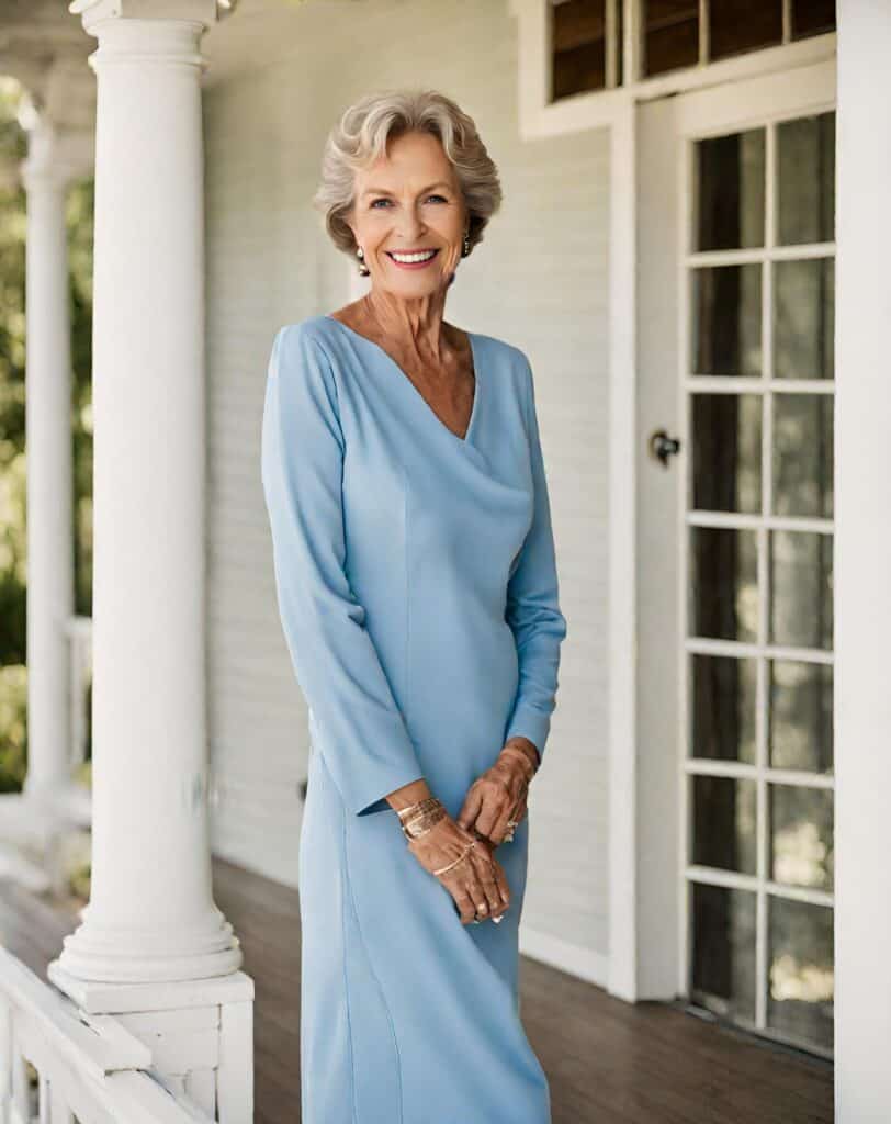 <p>A well-tailored flowy shift dress can be very comfortable and flattering for women in their 60s. Thanks to their relaxed silhouette, they allow ease of movement and style for mature travelers, allowing for versatility in different climates and occasions during travel.</p>