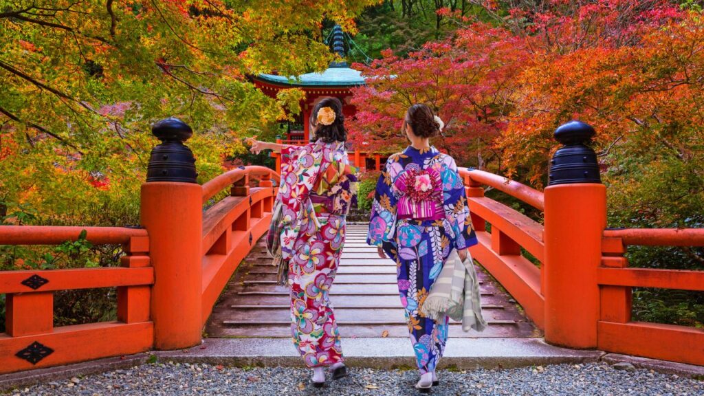 <p><span>Kyoto is a beautiful destination all year round. However, it truly comes to life in early spring when the cherry blossoms turn the city pink in March and April or fall. In November, it is one of the top places to visit in Japan </span><a href="https://www.bronwyntownsend.com/blog/kyoto-in-november" rel="noopener"><span>for fall foliage</span></a><span>. Spring and fall typically offer pleasant days with less rain than during summer and comfortable temperatures, making it perfect for a city break destination.</span></p><p><span>If you’d prefer to skip the crowds these popular times bring, avoid late March, early April, and mid-late November. Golden Week, usually the first week in May, is also a peak time for domestic tourism and can be exceptionally busy, so I’d recommend avoiding traveling during this time if you can.</span></p><p><span>Kyoto is a large city, and the best sights are spread throughout. With over 2,000 temples and shrines and a rich cultural heritage, you should ensure you dedicate enough time to enjoying each site and area without rushing. Plan for </span><a href="https://www.bronwyntownsend.com/blog/five-day-kyoto-itinerary" rel="noopener"><span>five days in Kyoto</span></a><span>, which will allow you to see the sights in Kyoto for four full days and take one additional day trip to a nearby destination.</span></p>