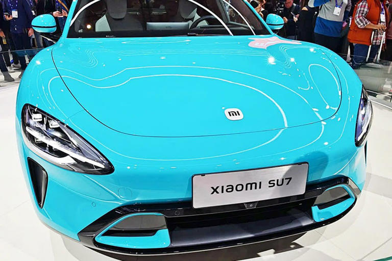 China’s Xiaomi Unveils Its First Electric Vehicle Priced at About 68,000