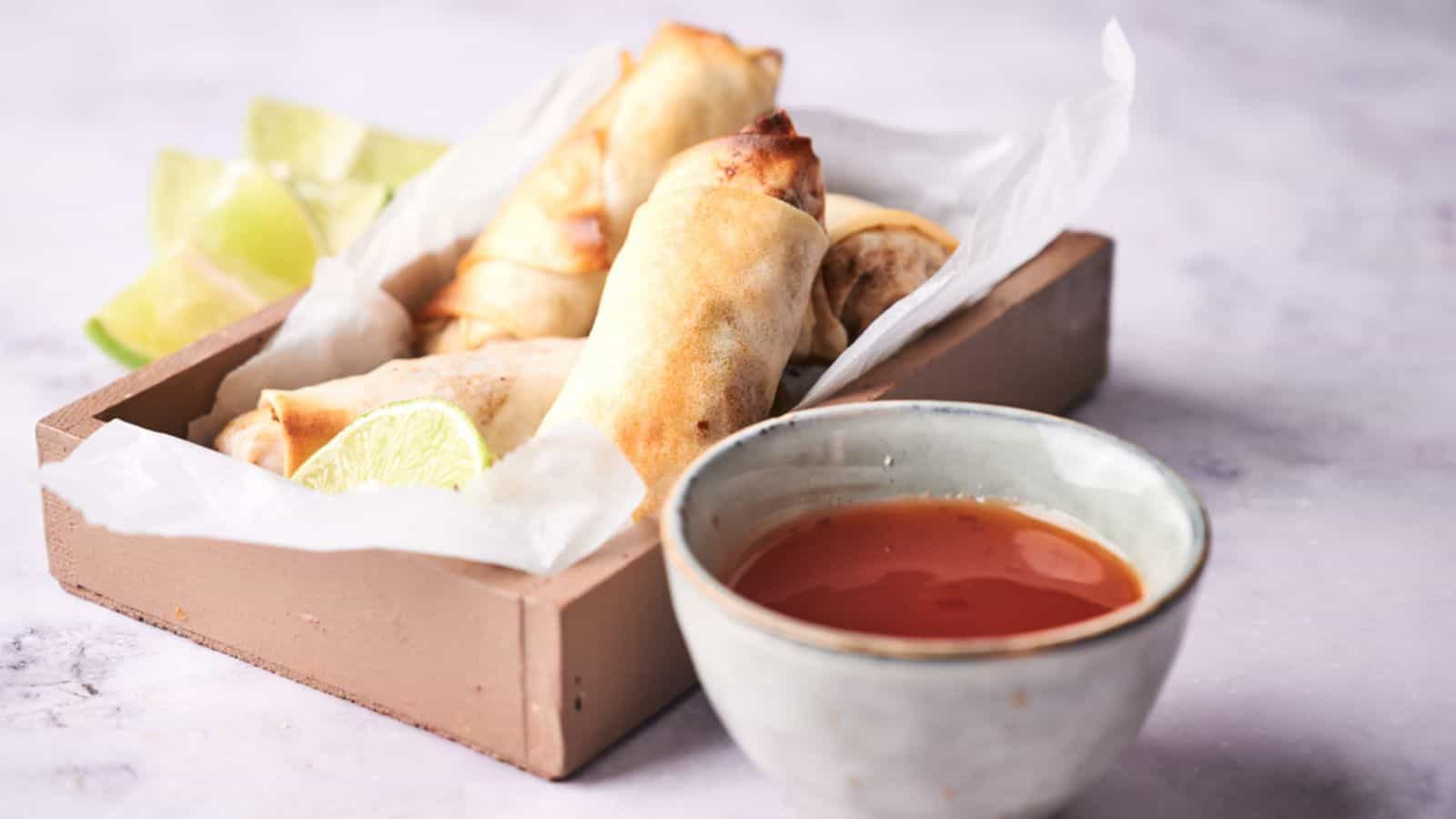 <p>Who knew Egg Rolls could be this good without any egg or meat? Wrapped up in these crispy shells are a mix of veggies and flavors that’ll have everyone reaching for more. It’s a starter that’ll make you forget it’s vegan, perfect for gatherings where you want to impress without much fuss.<br><strong>Get the Recipe: </strong><a href="https://twocityvegans.com/vegan-egg-rolls-recipe/?utm_source=msn&utm_medium=page&utm_campaign=msn">Egg Rolls</a></p>