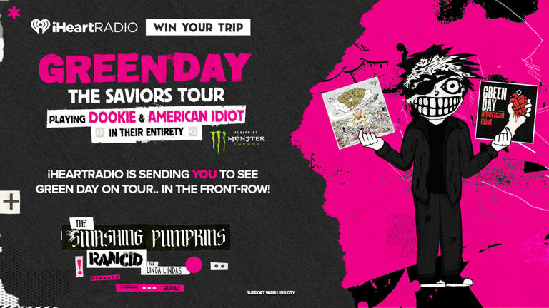 How You Can See 'Green Day' Up Close On Their 'Saviors' Tour