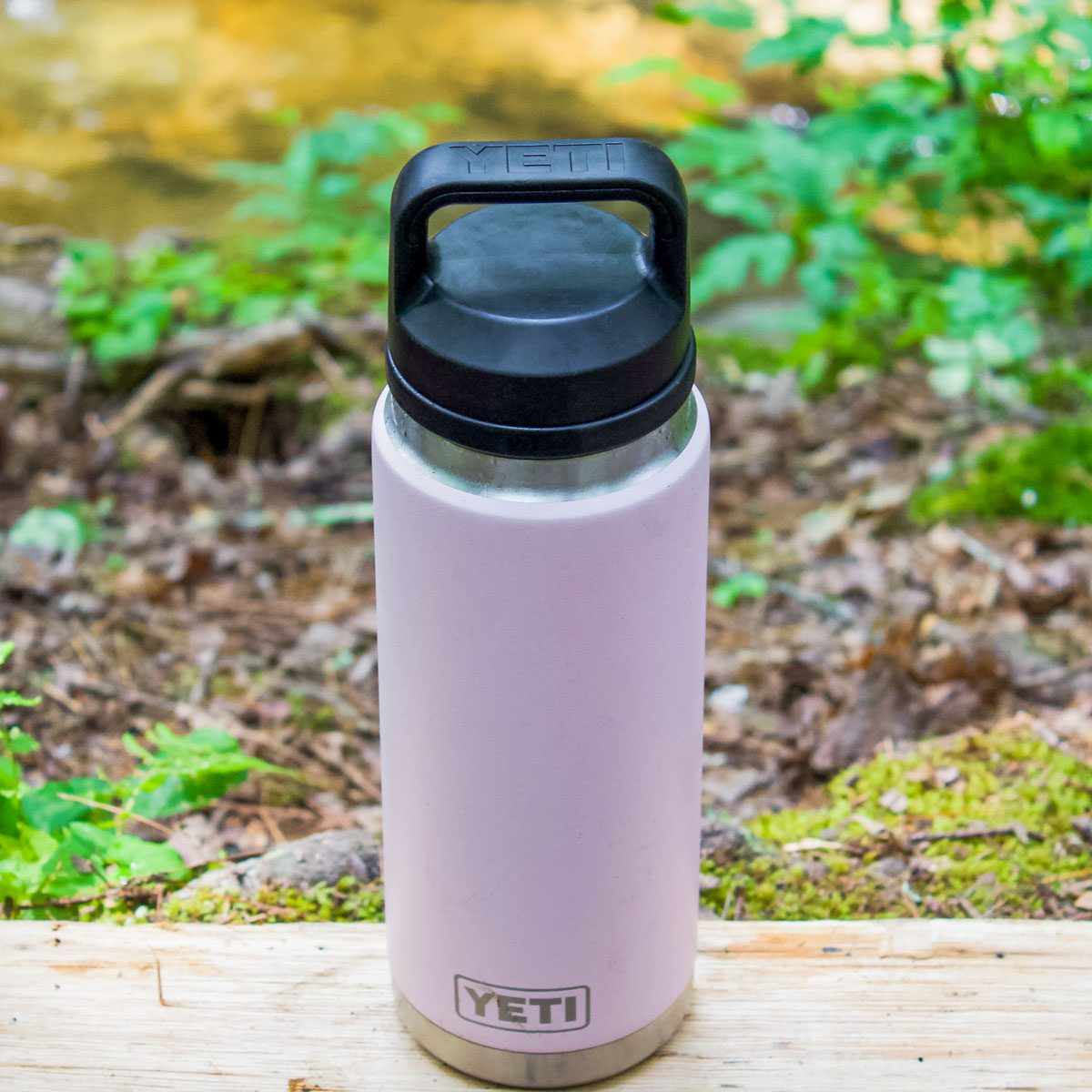 <h3>Yeti Rambler Bottle</h3> <p>Our top pick for the best water bottle is <a href="https://www.yeti.com/drinkware/bottles/21071501698.html" rel="noopener">Yeti's Rambler bottle</a>. First, it comes in five sizes for gym rats and savvy sippers: 18-ounce, 26-ounce, 36-ounce, 46-ounce and 64-ounce. <span>Because it’s a </span><a href="https://www.familyhandyman.com/list/best-yeti-products/"><span>Yeti product</span></a><span>, it’s durable enough to survive drops. </span><span>Beat the scorching heat with double wall insulation and keep beverages cold</span><span> for days. </span></p> <p><span>“The supersized, 64-ounce Rambler is what I like to call my 'emotional support water bottle,’” says Senior Shopping Editor <a href="https://www.familyhandyman.com/author/caroline-lubinsky/">Caroline Lubinsky</a>. “The double-wall vacuum insulation keeps drinks cold and ice intact for hours, even on hot days.”</span></p> <p><span>“The 26-ounce is my everyday water bottle, and I have the 36-ounce and 46-ounce sizes," says Senior Shopping Editor <a href="https://www.familyhandyman.com/author/daria-smith/">Daria Smith</a>. “These bottles are 100% spill-proof. My favorite feature is the array of lids, including the chug cap and straw cap. I always throw them in a soft cooler to go to the beach—you can never be too hydrated in the sun.”</span></p> <p><span>Choose from five leak-proof lids. </span>Most Rambler bottles come with a <span>screw-on</span> <a href="https://www.yeti.com/drinkware/drinkware-accessories/21070100005.html" rel="noopener">chug cap</a>, which <span>offers a loop to transport the bottle easily. Daria vouches for the <a href="https://www.yeti.com/accessories/rambler-bottle-straw-cap/21070160004.html" rel="noopener">straw cap</a>, and Caroline opts for the <a href="https://www.yeti.com/drinkware/drinkware-accessories/21071300216.html" rel="noopener">magnetic magdock twist cap</a> (you'll never lose your lid again). Or, go with the <a href="https://www.yeti.com/drinkware/drinkware-accessories/21070100004.html" rel="noopener">hotshot cap</a> or <a href="https://www.yeti.com/accessories/rambler-bottle-5-oz-cup-cap/21070100006.html" rel="noopener">five-ounce cup cap</a>. </span><span>For even more convenience, pick up an accessory that allows you to attach it to your </span><a href="https://www.familyhandyman.com/list/yeti-cooler-accessories/"><span>Yeti Cooler</span></a><span>.</span></p> <p><strong>Size(s):</strong> 18 oz., 26 oz., 36 oz., 46 oz., 64 oz. <strong>| Lid(s): </strong> Chug Spout Lid, Compatible with <a href="https://www.yeti.com/accessories/rambler-bottle-straw-cap/21070160011.html" rel="noopener">Straw Cap</a> (Sold Separately)<strong> | Dishwasher Safe: </strong> Yes<strong> | Material: </strong> Stainless Steel<strong> | Hot Liquids: </strong>Yes</p> <p><strong>Pros</strong></p> <ul> <li>Double wall insulation</li> <li>Spill-proof lid</li> <li>Tough enough to withstand the outdoors</li> <li>Compatible with Yeti cooler accessories</li> <li>Customization options with art galleries and text</li> </ul> <p><strong>Cons</strong></p> <ul> <li>Pricey but lasts a lifetime</li> <li>Larger sizes may not fit in cupholders</li> </ul> <p class="listicle-page__cta-button-shop"><a class="shop-btn" href="https://www.yeti.com/drinkware/bottles/21071501698.html">Shop on Yeti</a></p> <p class="listicle-page__cta-button-shop"><a class="shop-btn" href="https://www.amazon.com/YETI-Rambler-Bottle-Insulated-Stainless/dp/B0BTTVR5FM">Shop on Amazon</a></p>