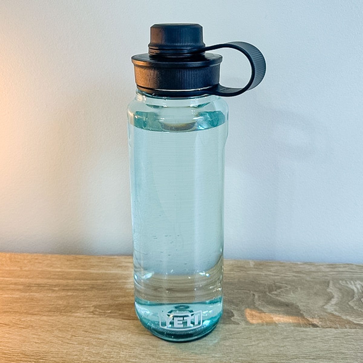 <h3>Yeti Yonder</h3> <p>The <a href="https://www.yeti.com/drinkware/bottles/yonder-25oz.html" rel="noopener">Yeti Yonder</a> is the perfect, lightweight water bottle for travel. It weighs next to nothing when empty, so you won’t notice it in a gym bag or carry-on, and it doesn’t have a straw or other parts that need deep cleaning when you’re on the go.</p> <p>"I love the chug cap for easy sipping and big gulps, and the whole thing is easy to clean quickly by hand or via the top rack of the dishwasher," says editor Mary Henn. "I like using the Yonder Tether Cap when traveling too, so the lid stays attached to the bottle and doesn’t get misplaced or lost. Without a doubt, the Yeti Yonder bottle is the one I reach for when I’m going on vacation."</p> <p>The Yonder water bottle is totally leakproof and made of BPA-free, recycled plastic. It comes in various colors and sizes ranging from 20 to 50 ounces. While it boasts the high quality we expect from <a href="https://www.familyhandyman.com/list/best-yeti-products/">Yeti products</a>, it doesn’t provide any insulation to keep ice the way double-walled stainless steel does—it’s truly made to be ultra-lightweight—but this durable water bottle is perfect for traveling and on-the-go purposes.</p> <p><strong>Size(s):</strong> 20 oz., 25 oz., 34 oz., 50 oz. <strong>| Lid(s):</strong> Twist Top, Compatible with <a href="https://www.yeti.com/drinkware/drinkware-accessories/21070100013.html" rel="noopener">Straw Cap</a> (sold separately) |<strong> Dishwasher Safe: </strong>Yes<strong> | Material:</strong> 50% Recycled Plastic<strong> | Hot Liquids: </strong>No</p> <p><strong>Pros</strong></p> <ul> <li>Lightweight</li> <li>Durable</li> <li>Great for travel, especially air travel</li> <li>Affordable</li> <li>Available in a variety of colors and sizes</li> <li>Easy to clean and dishwasher-safe</li> </ul> <p><strong>Cons</strong></p> <ul> <li><span>Lightweight plastic doesn’t provide insulation</span></li> </ul> <p class="listicle-page__cta-button-shop"><a class="shop-btn" href="https://www.yeti.com/drinkware/bottles/yonder-25oz.html">Shop on Yeti</a></p> <p class="listicle-page__cta-button-shop"><a class="shop-btn" href="https://www.amazon.com/YETI-Yonder-Water-Bottle-Charcoal/dp/B0BTTW1GJK">Shop on Amazon</a></p> <p class="listicle-page__cta-button-shop"><a class="shop-btn" href="https://www.llbean.com/llb/shop/128653">Shop on L.L. Bean</a></p>