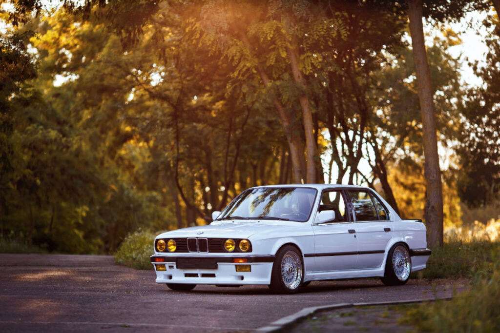 <p>The E30 M3, produced from 1985 to 1992, was the first of BMW’s M3 line and is now considered a collector’s item. It is revered for its race-car-like handling, distinctive boxy styling, and limited production numbers. Prices for good condition E30 M3s can exceed $70,000, more than a new M3.</p>