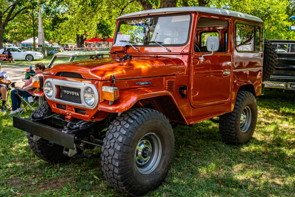 <p>The FJ40, produced from 1960 to 1984, is famous for its off-road ability and reliability. Restored models, especially those from the late 60s to early 70s, are highly prized by collectors. They often sell for over $50,000, well above the cost of a new, base-model Land Cruiser.</p>