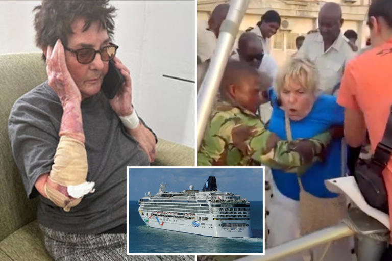 6 American, 2 Australian cruise ship passengers stranded on African island after Norwegian Cruise refused to let them board