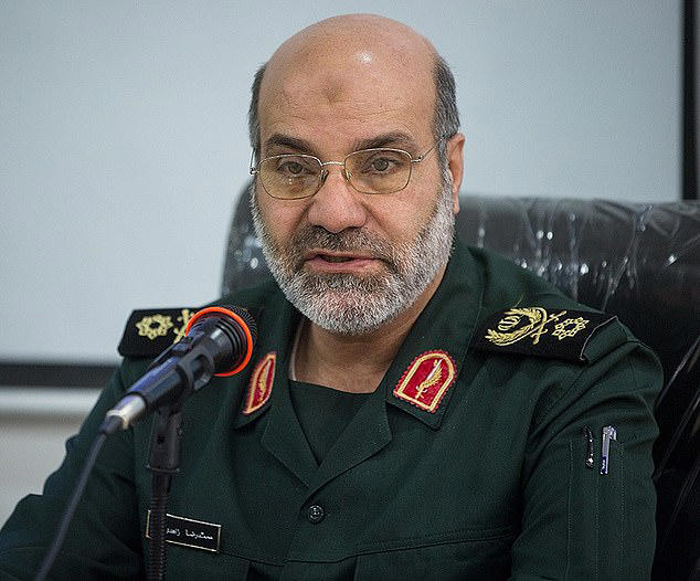 IRGC leader Mohammed Reza Zahedi (pictured) was killed in the attack, security sources have reported
