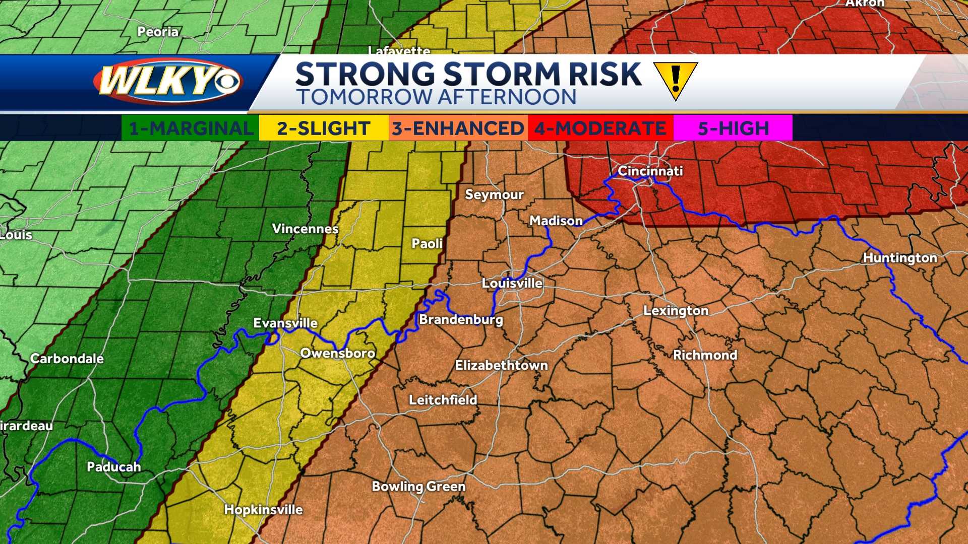 Tracking Threat For Strong Storms; Severe Alert Day On Tuesday