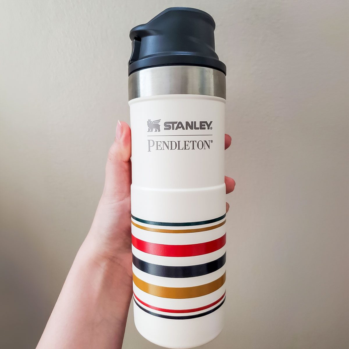 <h3>Stanley Classic Trigger-Action Travel Mug</h3> <p><span>Classy, portable and easy to carry, the </span><a href="https://www.stanley1913.com/products/classic-trigger-action-travel-mug-16-oz" rel="noopener"><span>Stanley Classic Trigger-Action Travel Mug</span></a><span> keeps drinks cool all day. A spill-proof lid locks in place for sips free from splashes. I also love that it only requires one hand to drink thanks to a clever push-button trigger.</span></p> <p><span>Ppick up a </span><a href="https://www.familyhandyman.com/article/stanley-french-press/"><span>Stanley portable French press</span></a>,<span> and add some java to your early morning nature walks. </span><span>I'm obsessed with the fact that this travel tumbler works for both hot and cold drinks. Better yet, the lid easily comes apart so it’s incredibly easy to clean, even on the trail.</span></p> <p><span><strong>Size(s):</strong> 16 oz., 20 oz.<strong> | Lid(s): </strong> Trigger-Action<strong> | Dishwasher Safe:</strong> Yes<strong> | Material:</strong> 18/8 Stainless Steel<strong> | Hot Liquids: </strong>Yes</span></p> <p><strong>Pros</strong></p> <ul> <li>Insulated</li> <li>Holds hot or cold drinks</li> <li>Can be used one-handed</li> <li>Slim size is easy to carry</li> <li>Easy-clean lid</li> </ul> <p><strong>Cons</strong></p> <ul> <li>No handle</li> </ul> <p class="listicle-page__cta-button-shop"><a class="shop-btn" href="https://www.stanley1913.com/products/classic-trigger-action-travel-mug-16-oz">Shop on Stanley</a></p> <p class="listicle-page__cta-button-shop"><a class="shop-btn" href="https://www.walmart.com/ip/Stanley-Classic-Trigger-Action-Travel-Mug/740915071">Shop on Walmart</a></p>