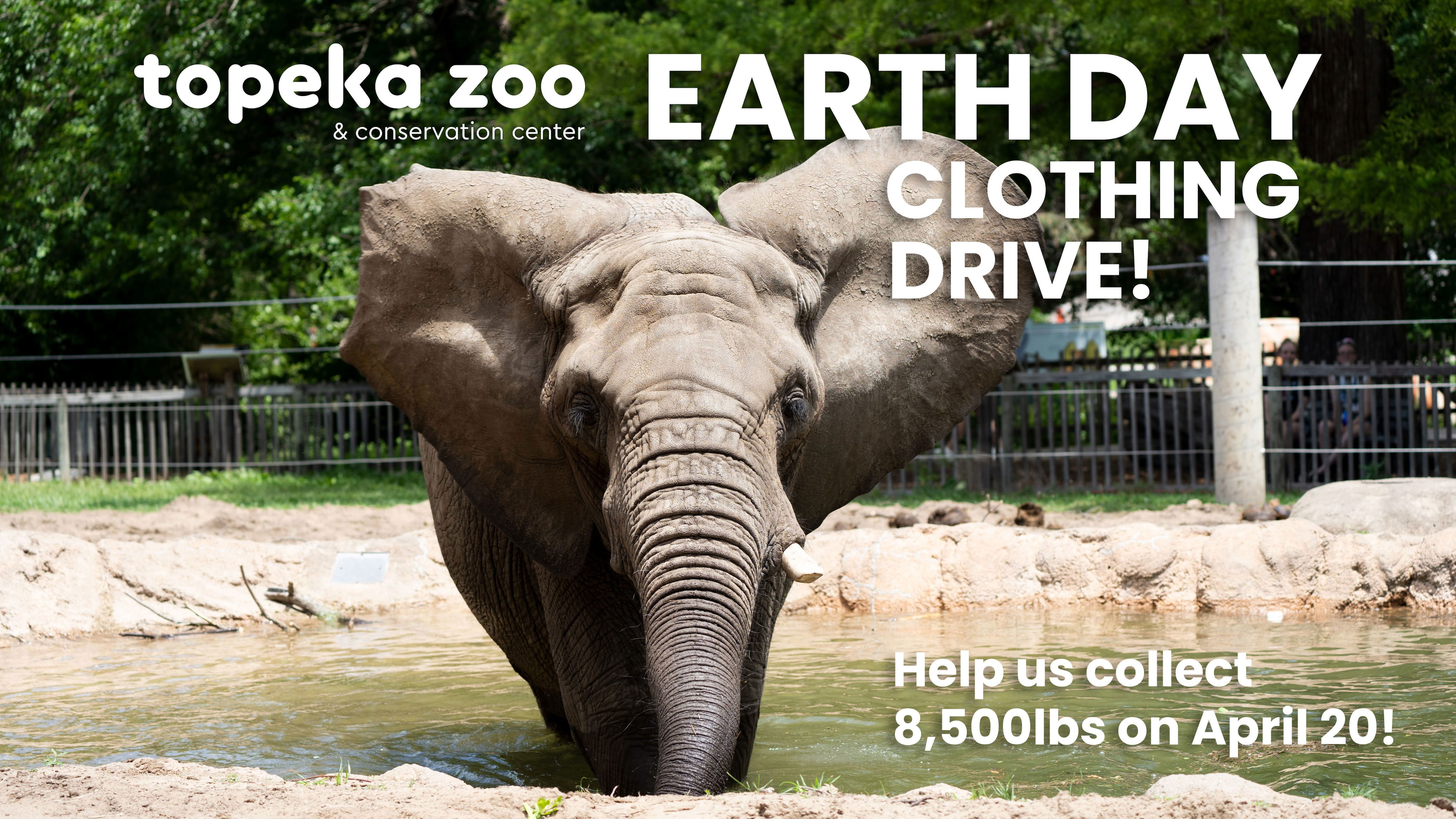 Topeka Zoo excited for upcoming, elephant-sized clothing drive